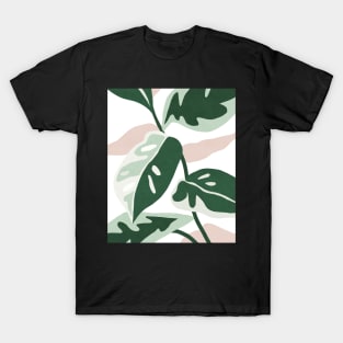 Tropical leaves illustration T-Shirt